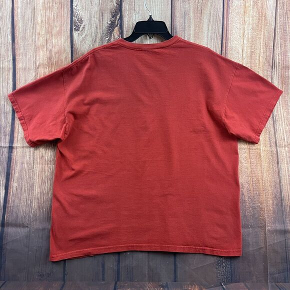Ohio State Buckeyes T Shirt Mens Size XL Red Vintage 1870 Scarlet Short Sleeve - Picture 4 of 9